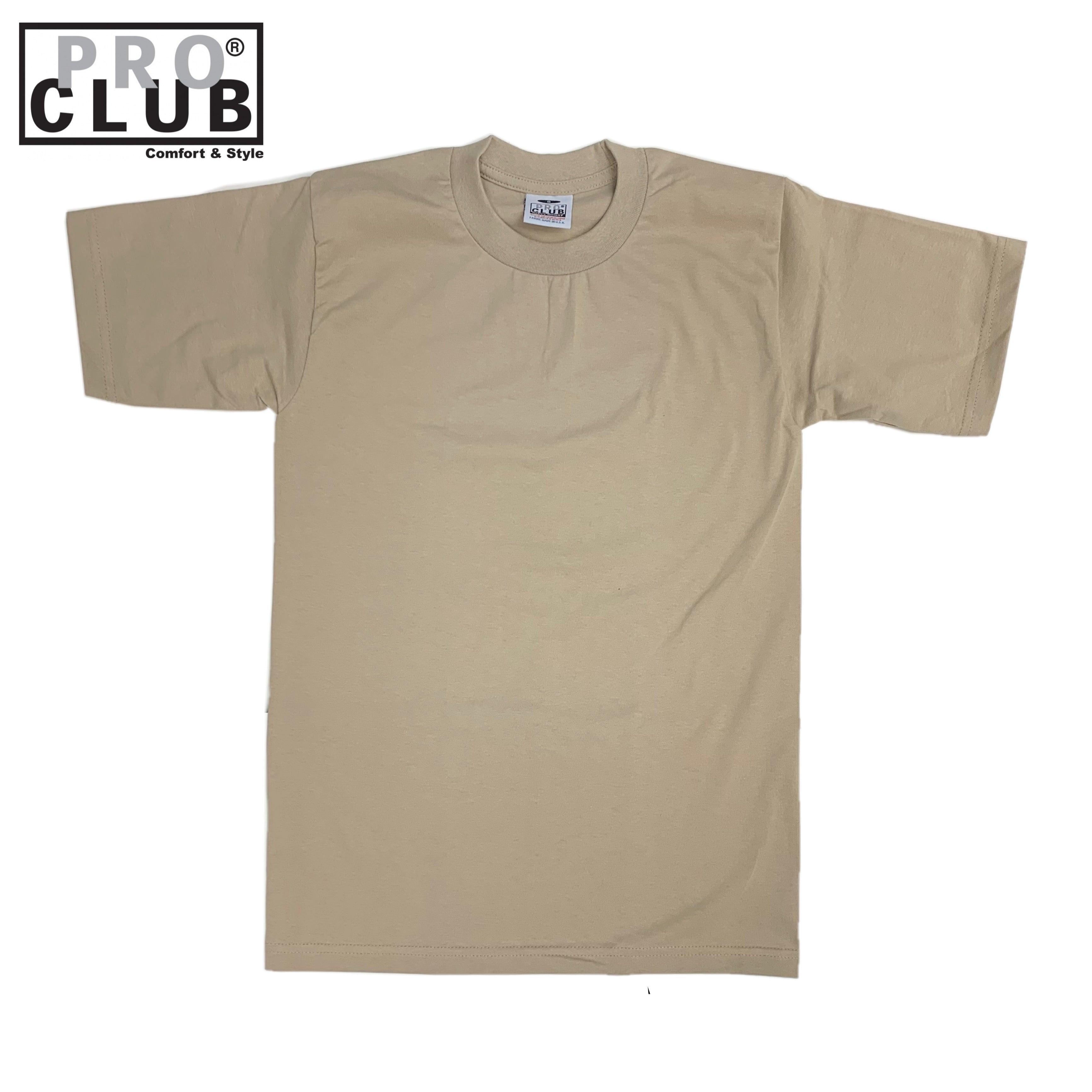 Pro Club Men's Heavyweight Cotton Short Sleeve Crew Neck T-Shirt (More Colors) Male Product Image