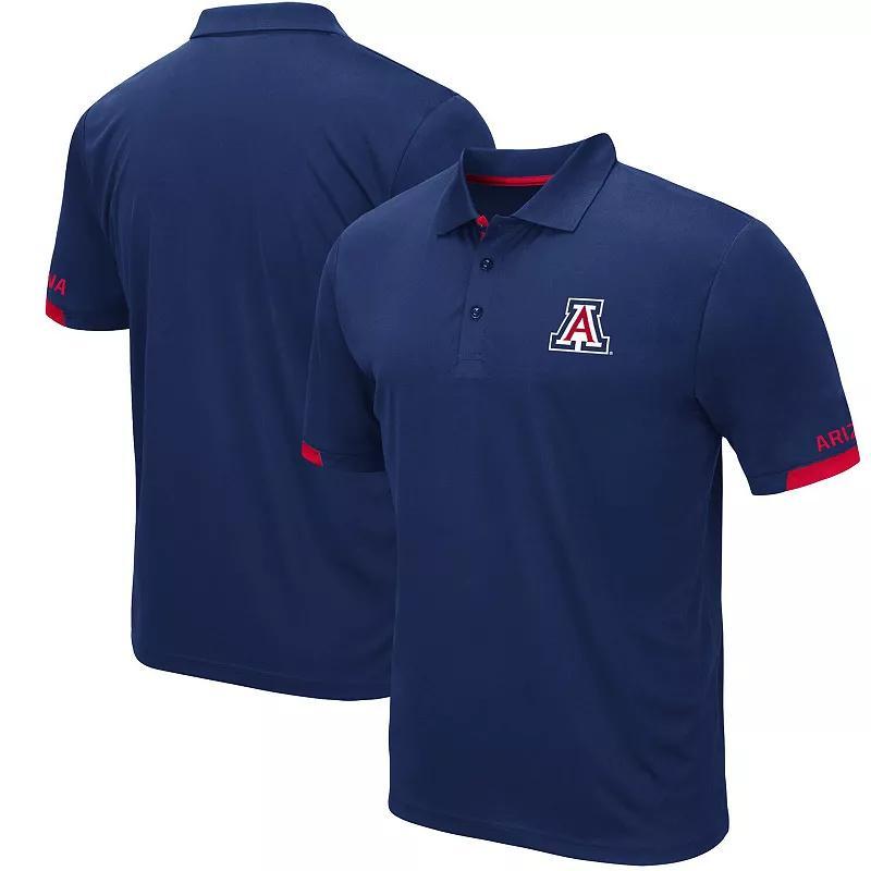 Mens Colosseum Arizona Wildcats Santry Lightweight Polo Blue Product Image