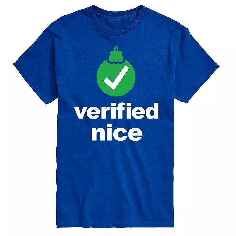 Big & Tall Verified Nice Graphic Tee, Mens Product Image