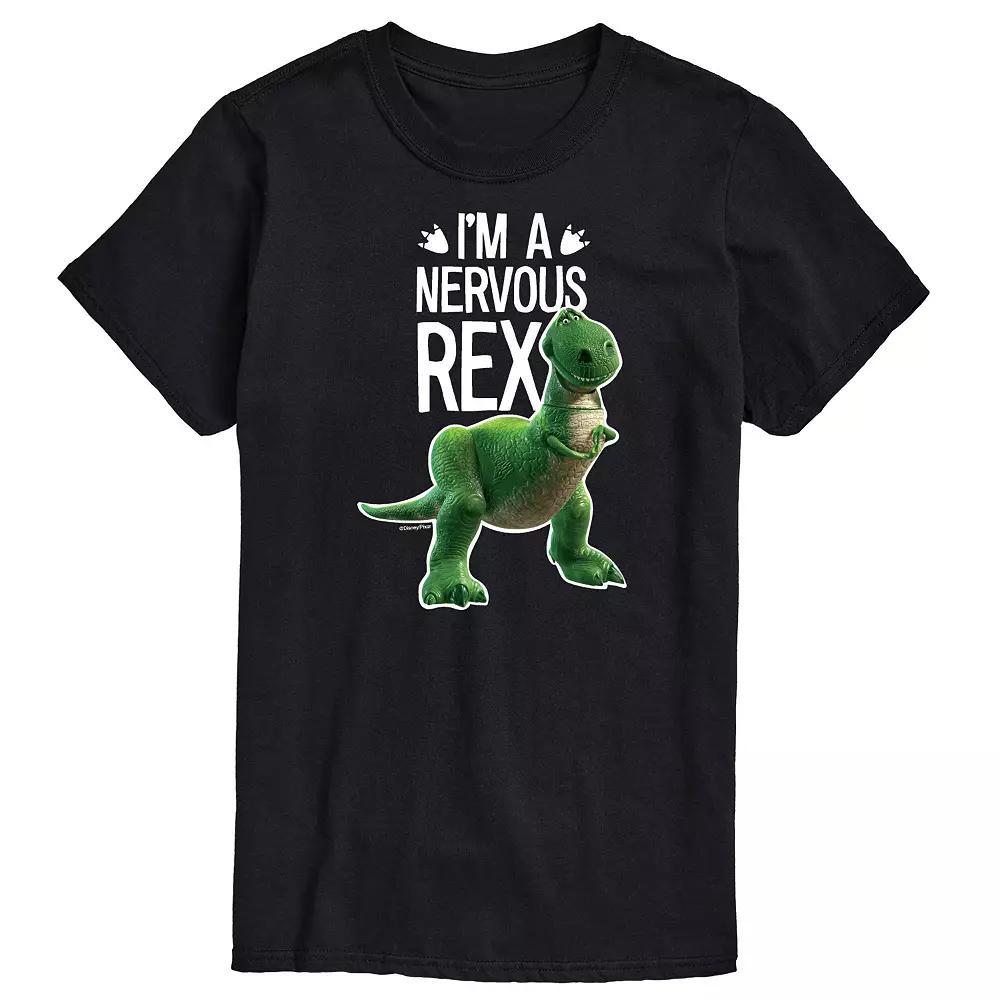 Disney / Pixar's Toy Story Big & Tall Nervous Rex Graphic Tee, Men's,  Product Image