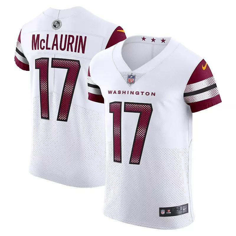 Mens Nike Terry McLaurin White Washington Commanders Vapor Elite Jersey Product Image