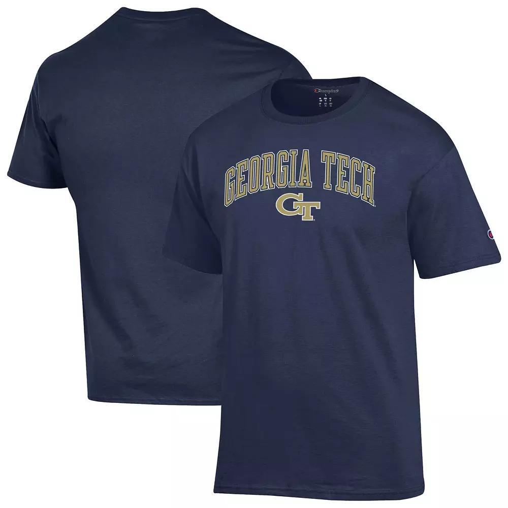 Men's Champion Navy Seattle Kraken Primary Logo T-Shirt,  Product Image