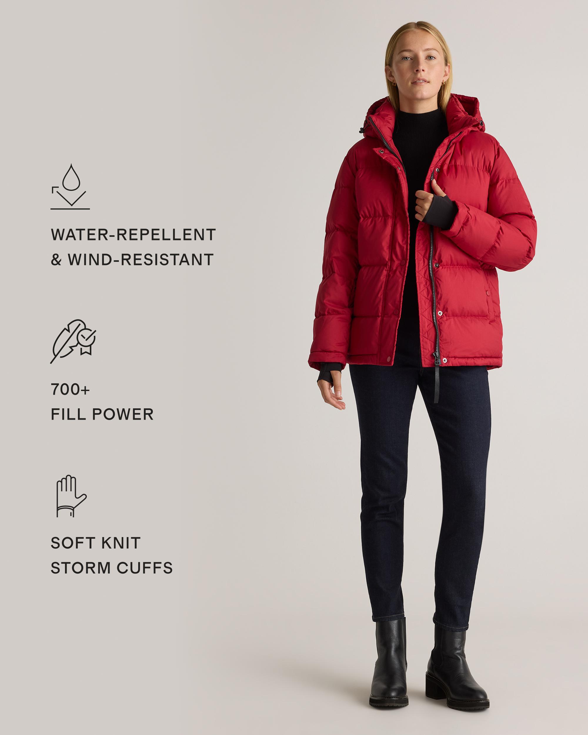 Quince | Women's Responsible Down Puffer Jacket Size XS, Recycled Polyester Product Image