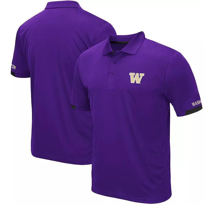 Mens Colosseum Washington Huskies Logo Santry Polo Product Image