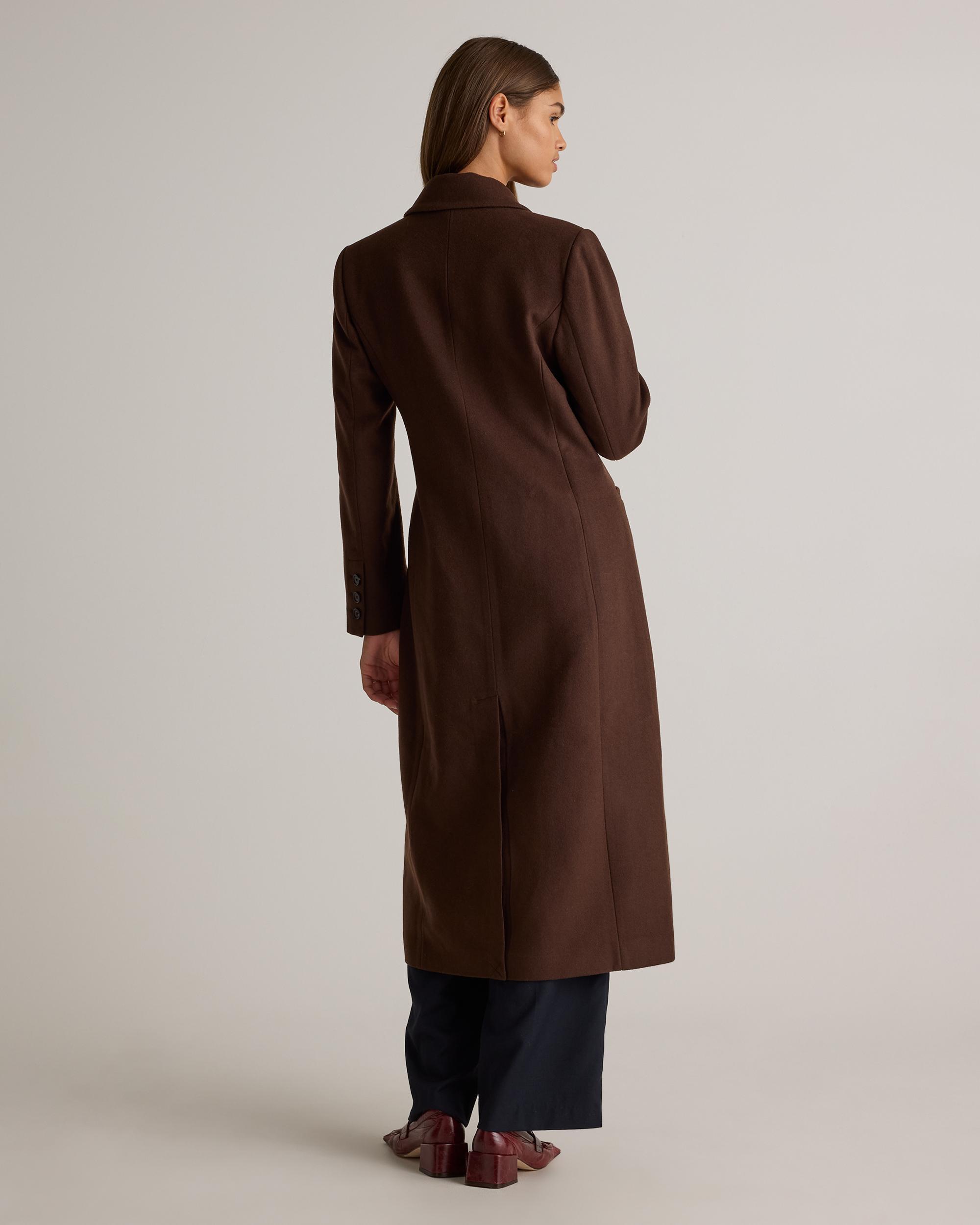 Quince | Women's Italian Wool Tailored Coat Size XL, Wool/Nylon Product Image