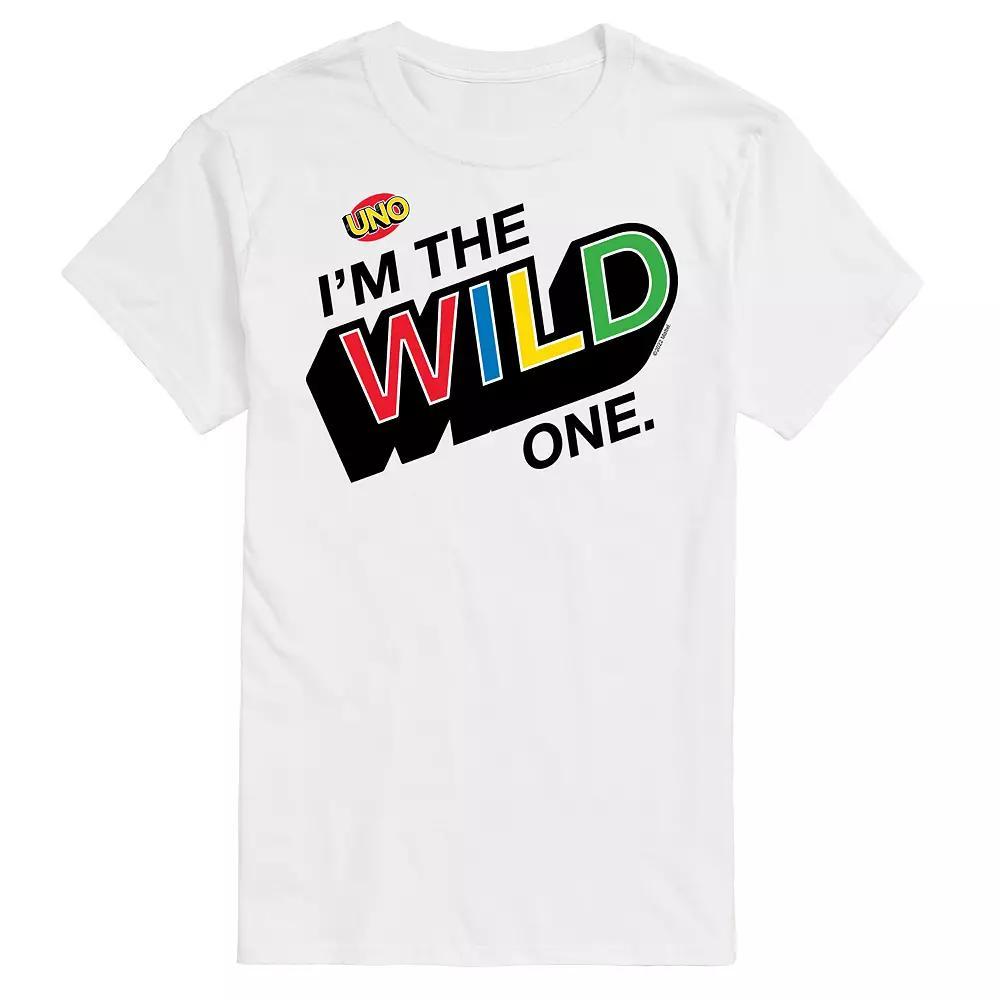 Big & Tall UNO Im The Wild One Tee, Men's,  Product Image