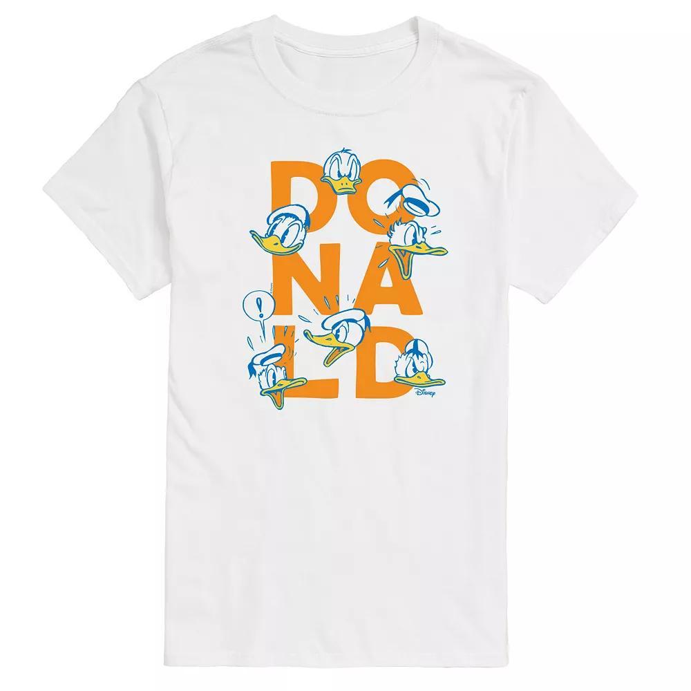 Disney's Donald Duck Big & Tall Founding Feather Graphic Tee, Men's,  Product Image