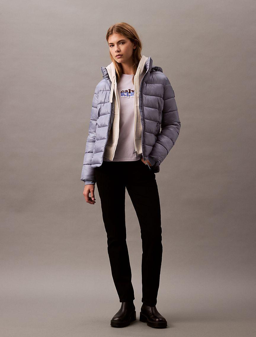 High Shine Lightweight Puffer Jacket Product Image