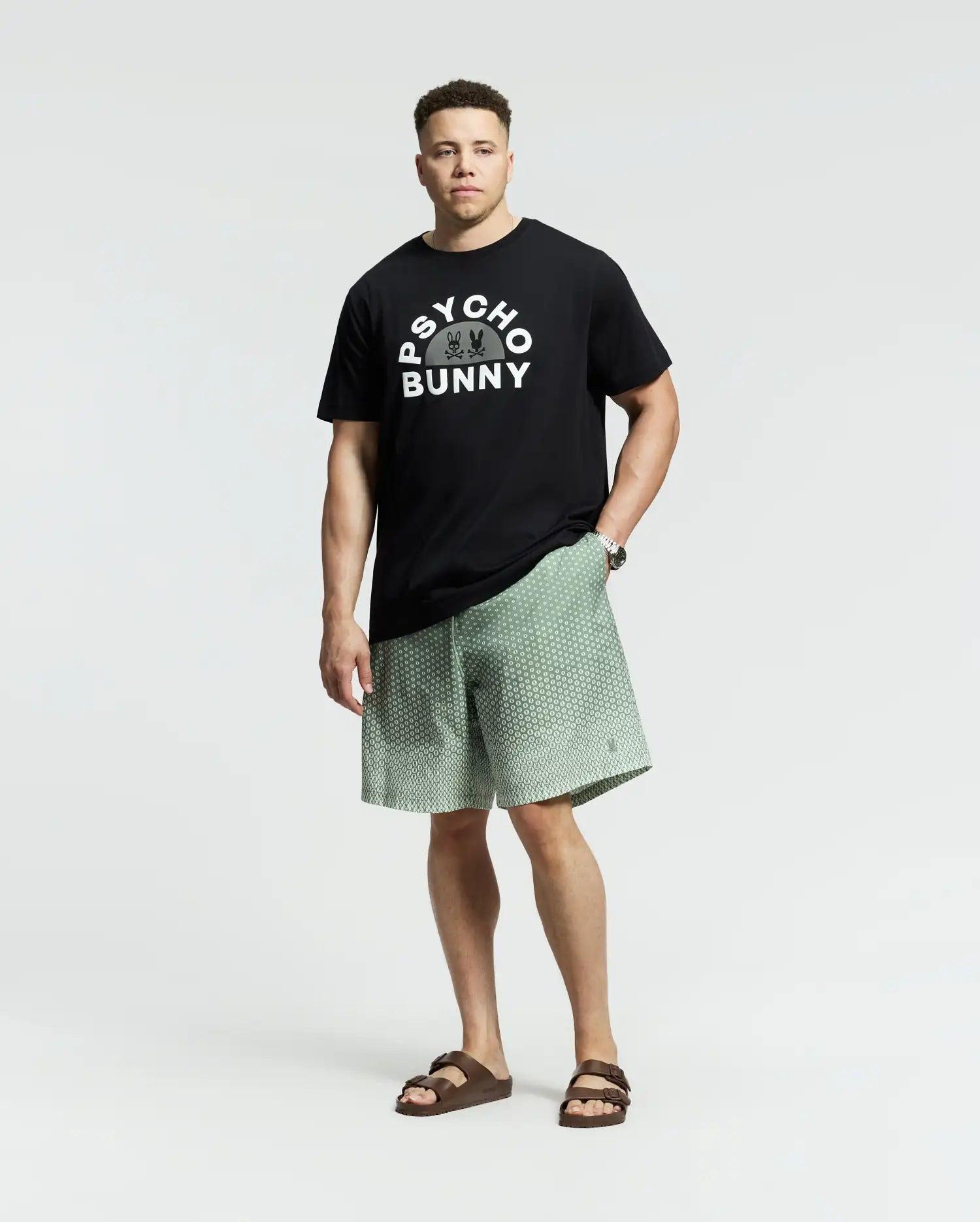 MENS BIG AND TALL BENDIGO PRINTED SWIM TRUNK - B9W619F200 Product Image