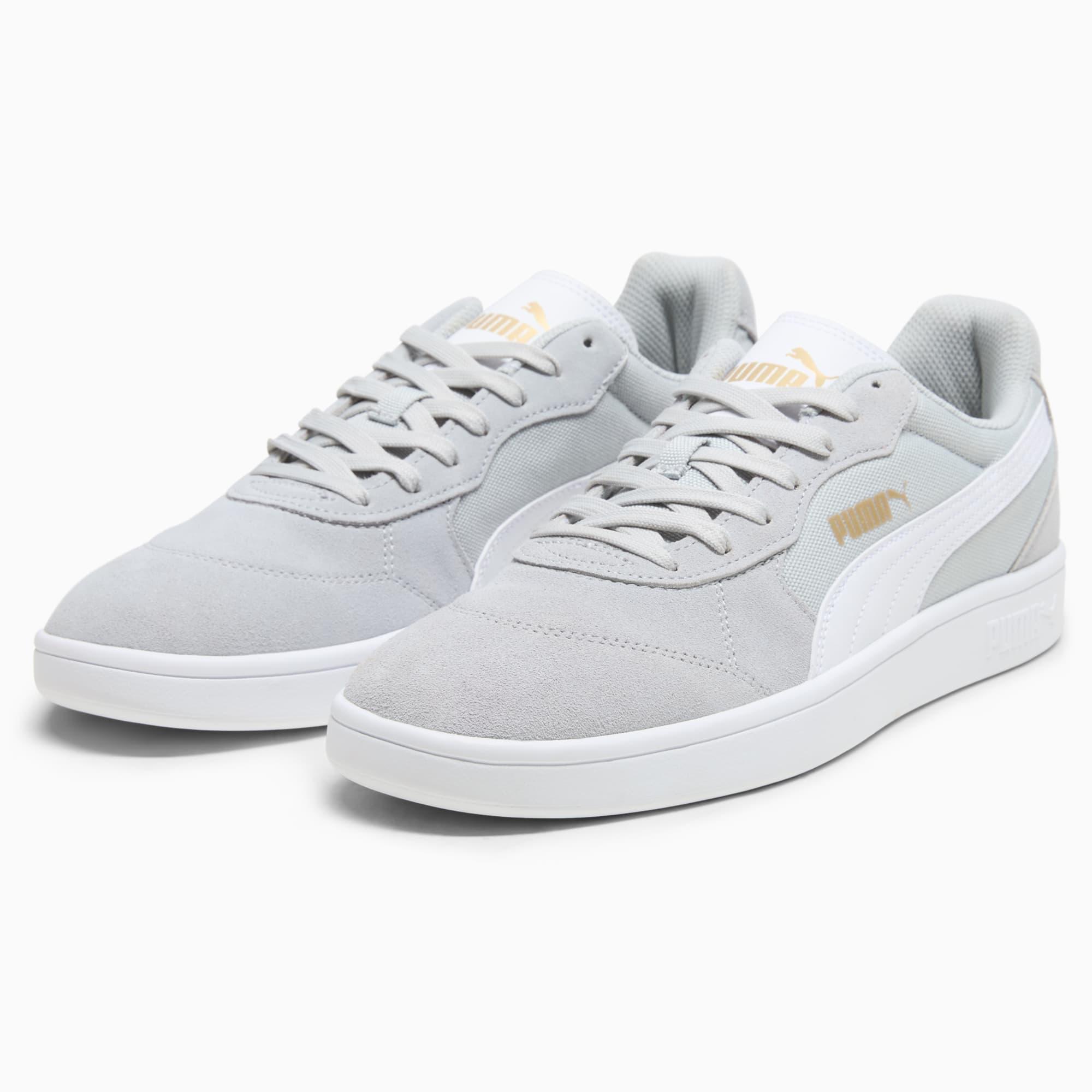 PUMA Astro Play Men's Sneakers in Flat Light Grey/White Product Image