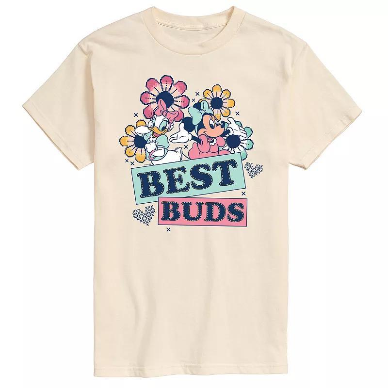 Disneys Minnie Mouse Best Buds Mens Graphic Tee Product Image