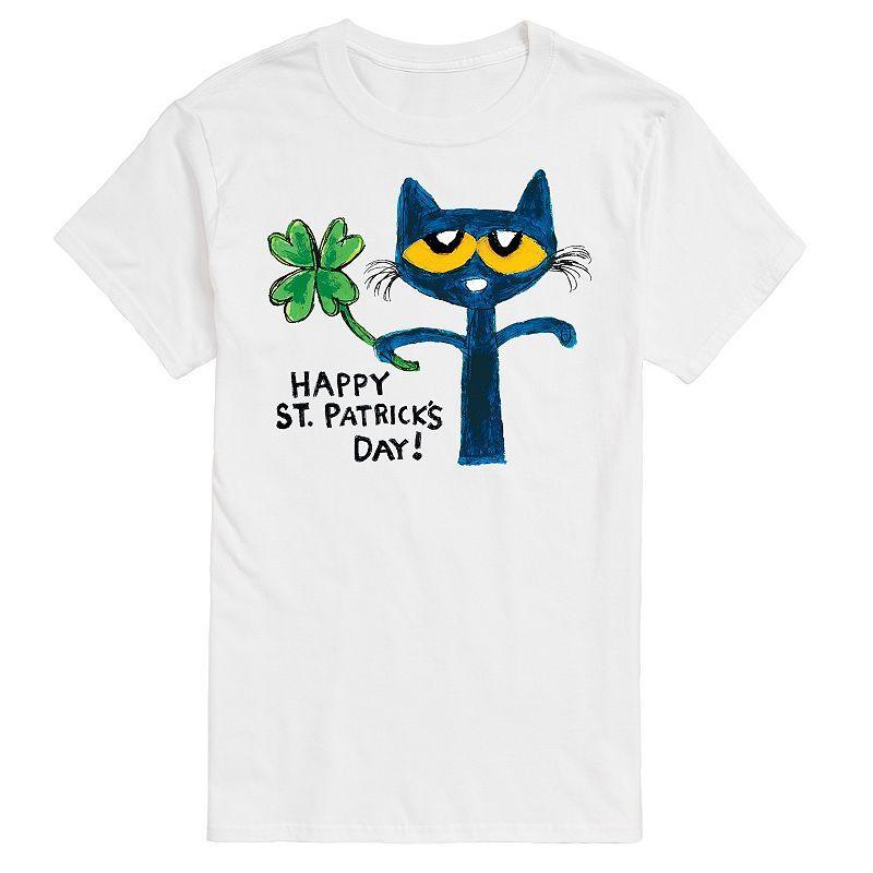 Big & Tall Pete The Cat Happy St Patricks Day, Mens Product Image