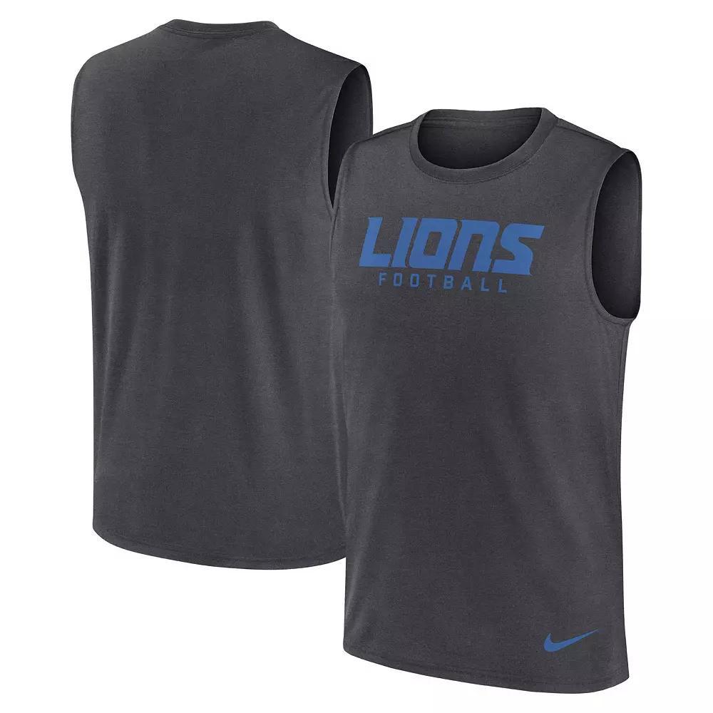 Men's Nike Gray Indianapolis Colts Primetime Legend Performance Muscle Tank Top,  Product Image