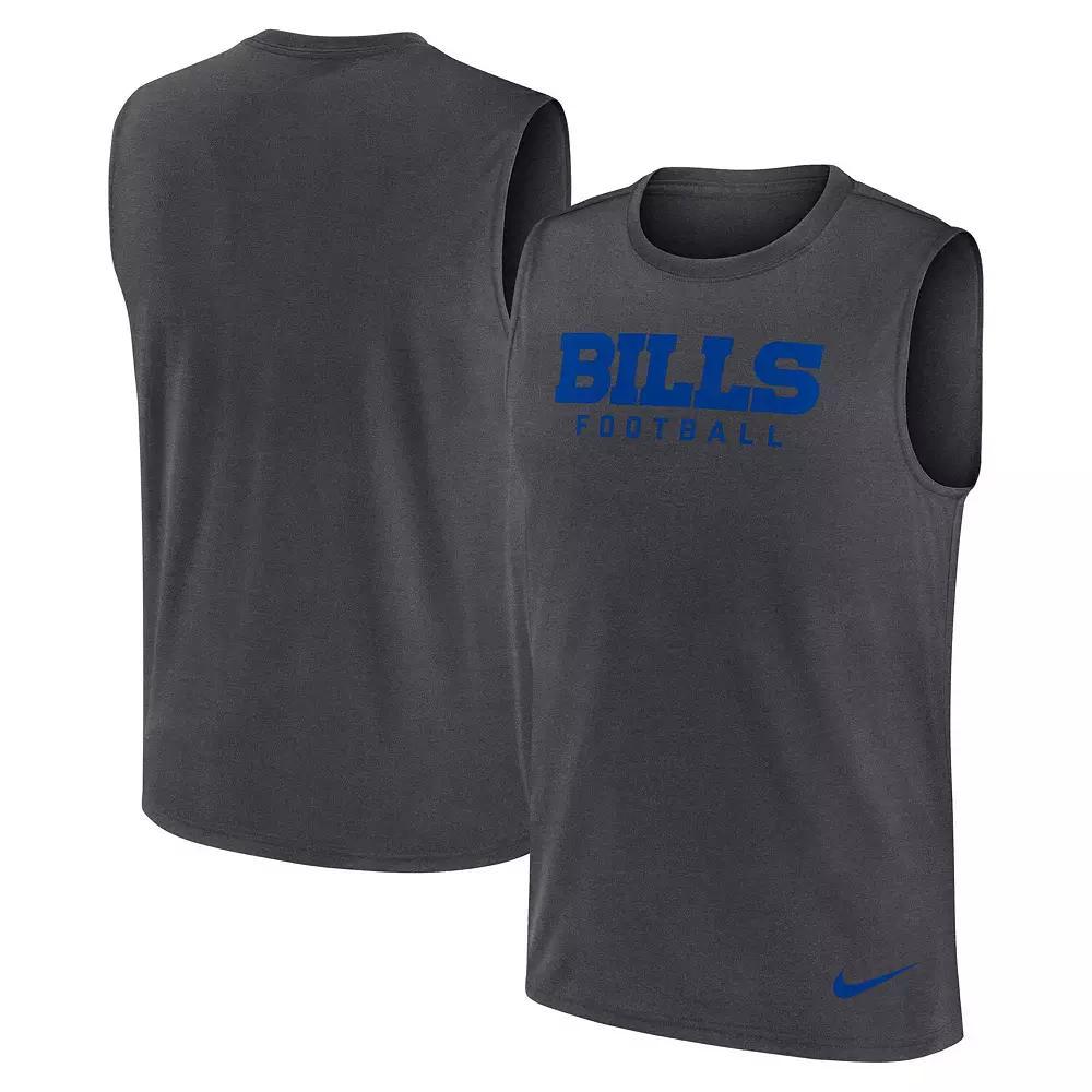 Men's Nike Gray Indianapolis Colts Primetime Legend Performance Muscle Tank Top,  Product Image