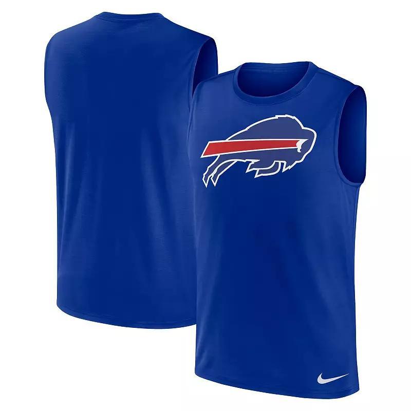 Men's Nike Royal Buffalo Bills Blitz Legend Muscle Perform Tank Top, Size: 2XL, Blue Product Image