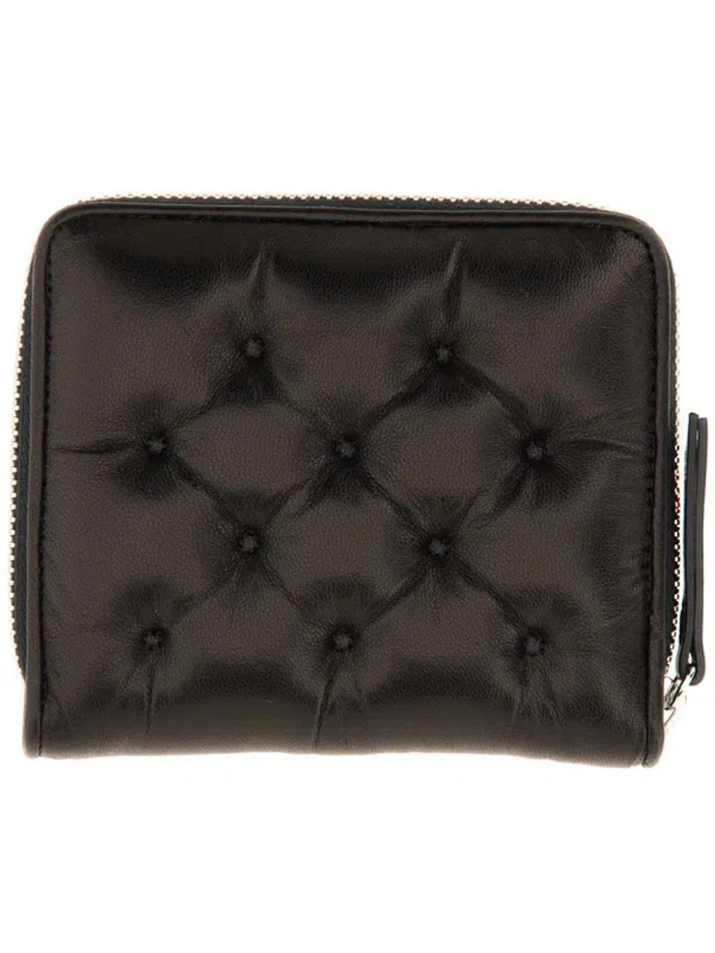 MAISON MARGIELA Leather Wallet In Black Product Image