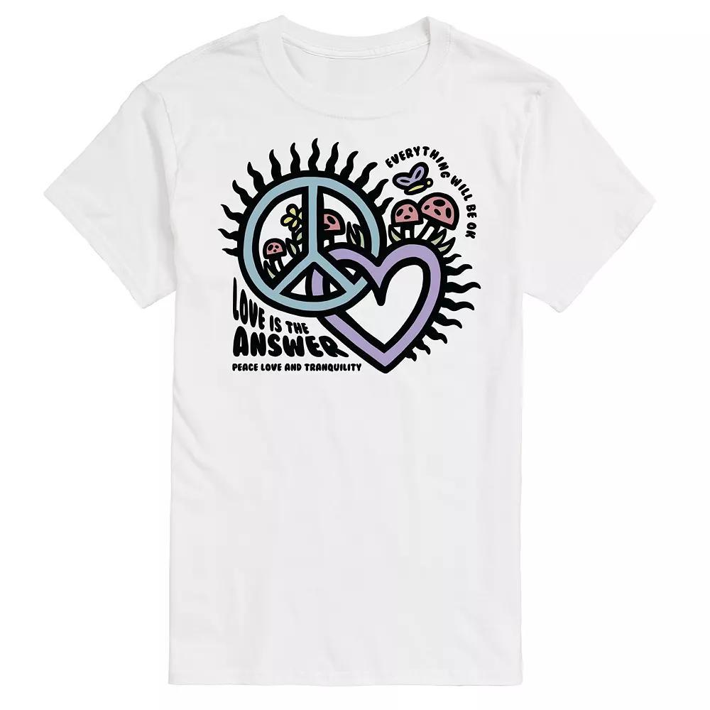 Men's Love Is The Answer Tee,  Product Image