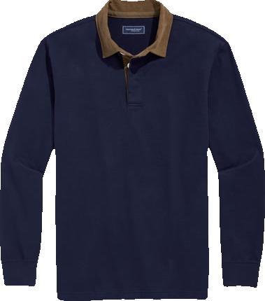 Corduroy Collar Rugby Shirt Product Image