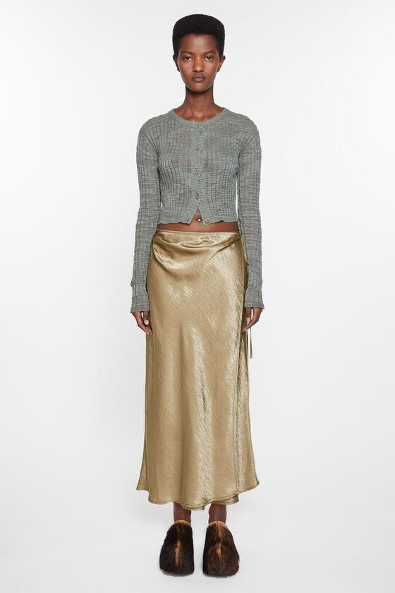 Satin wrap skirt Product Image