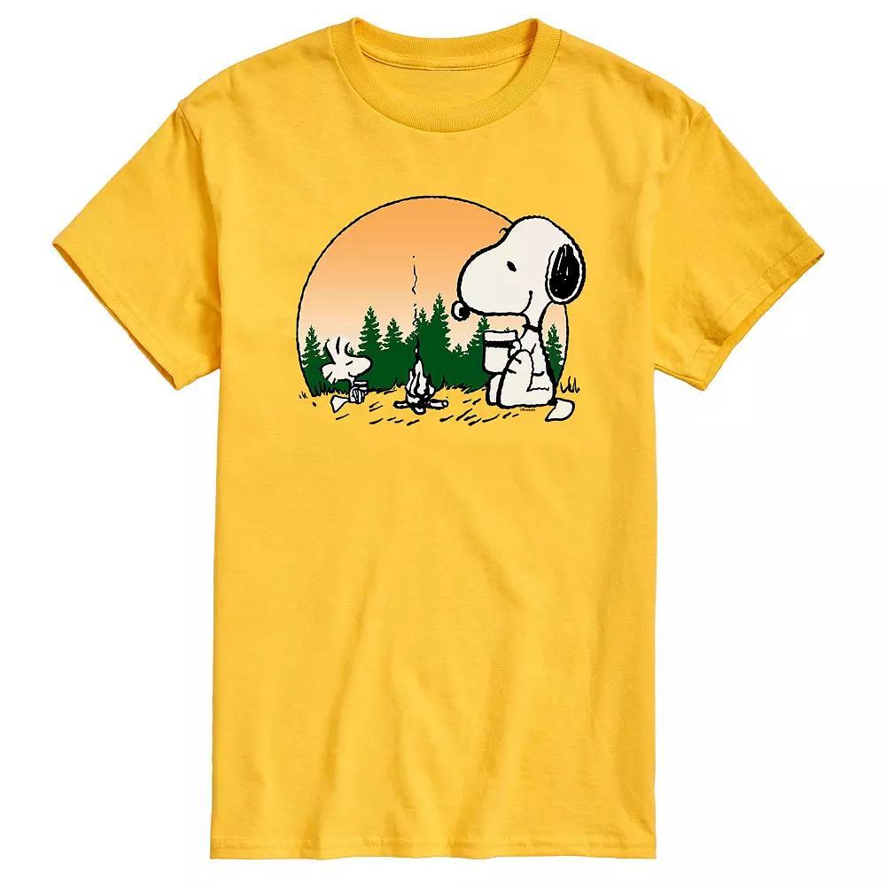 Men's Peanuts Campfire Mugs Tee,  Product Image