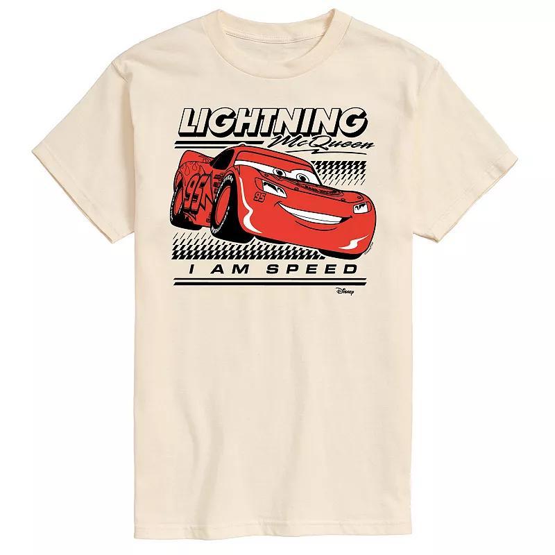 Disney / Pixar's Cars Lightening McQueen Men's I Am Speed Graphic Tee,  Product Image