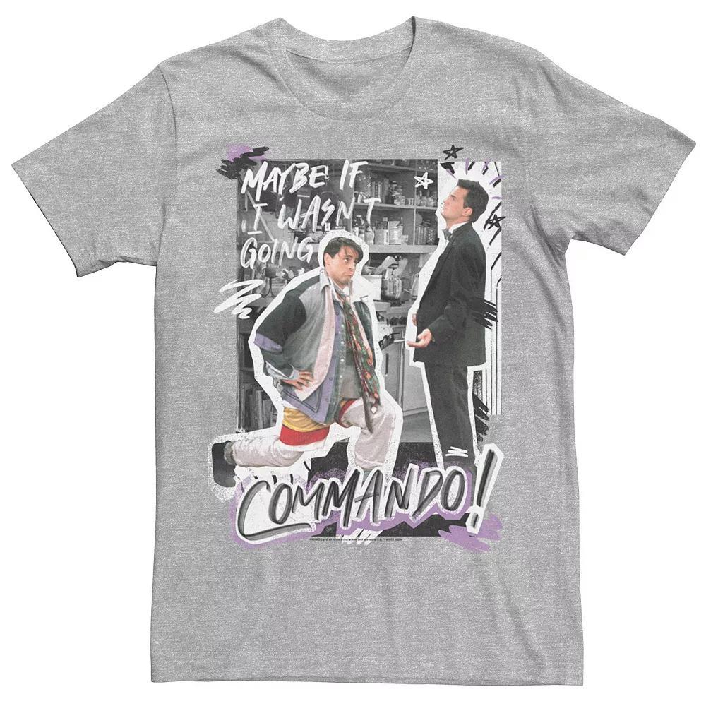 Men's Friends Joey And Chandler Commando Poster Tee,  Product Image