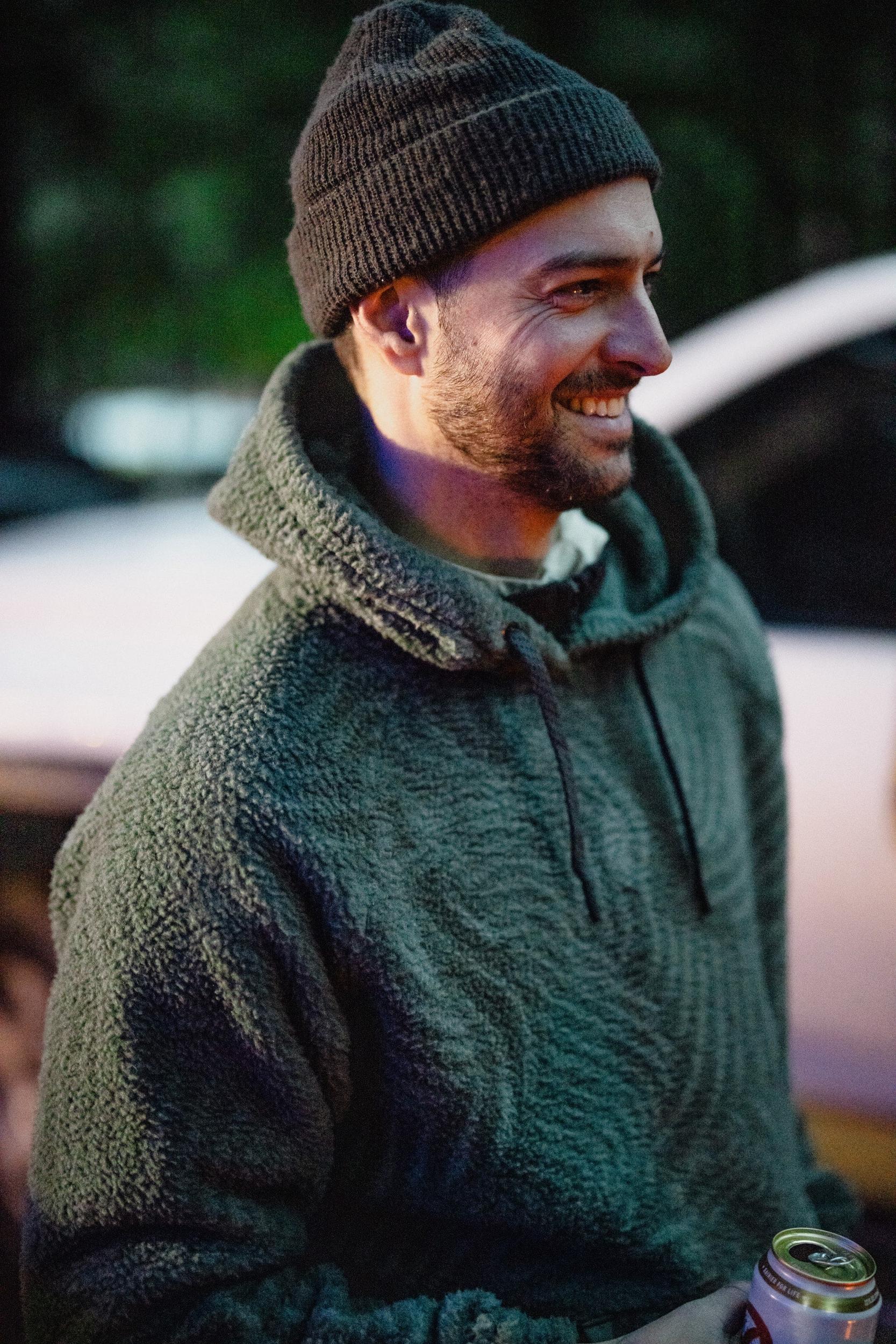 686 Men's Buttermilk Sherpa Fleece Pullover Hoody Male Product Image