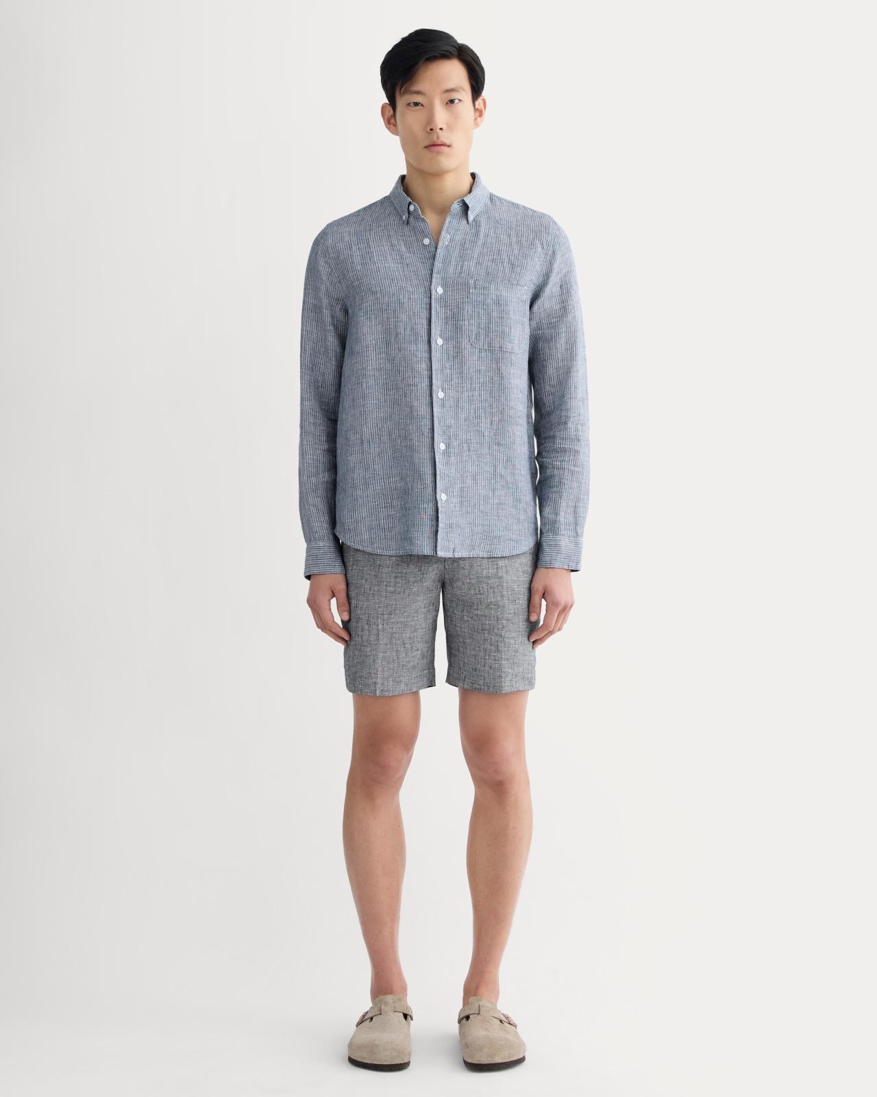 Mens Classic Shirt in Linen by Everlane Product Image