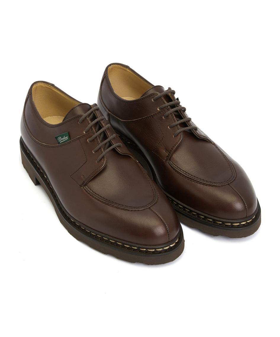 PARABOOT Laced Derby Shoes In Black Product Image