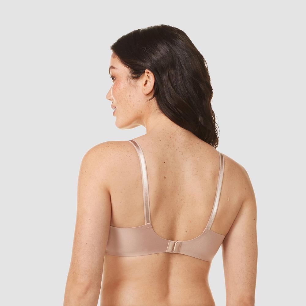 Simply Perfect by Warners Womens Underarm Smoothing Wire-Free Bra RM0561T - 34B Toasted Almond Product Image