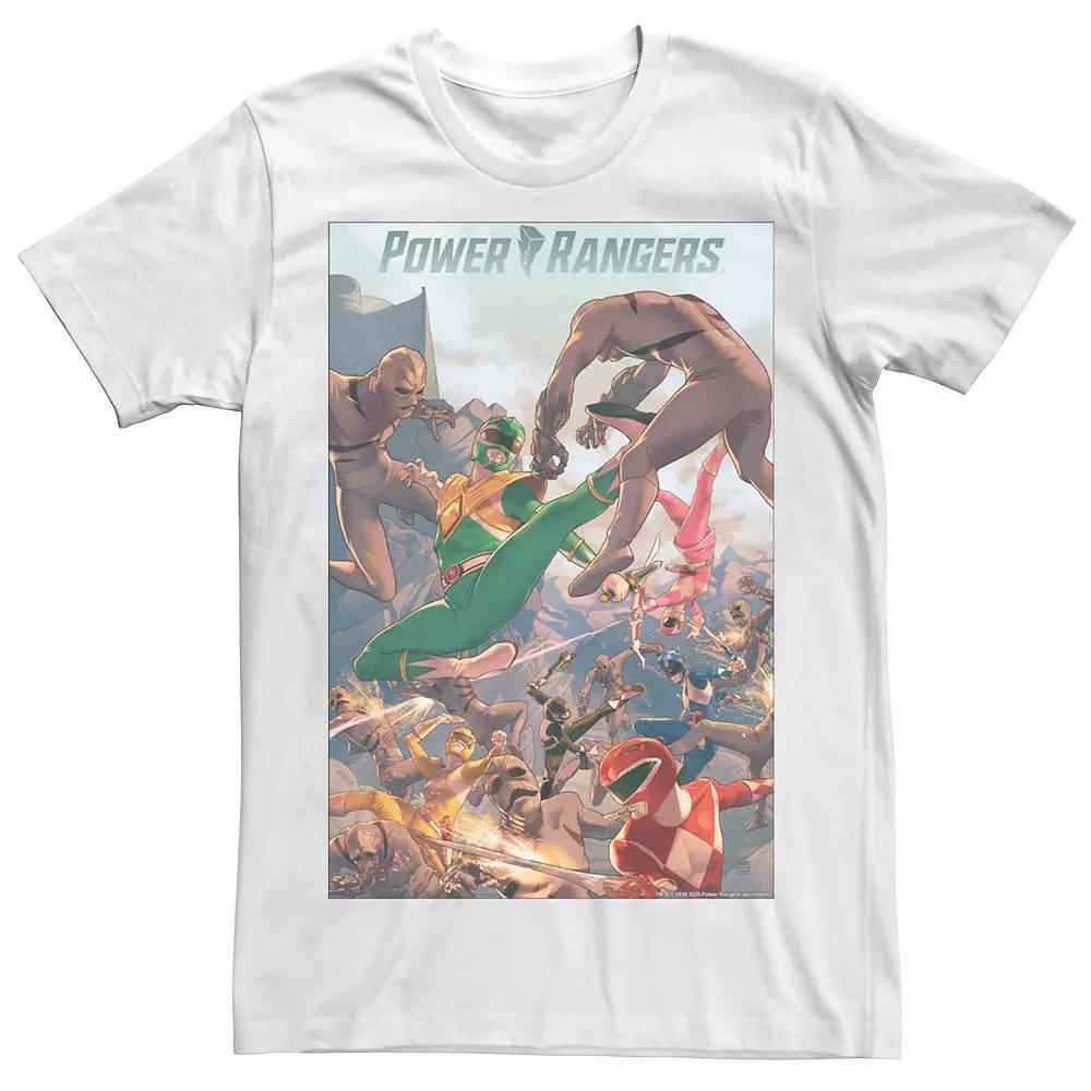 Men's Power Rangers Battle Poster Tee,  Product Image