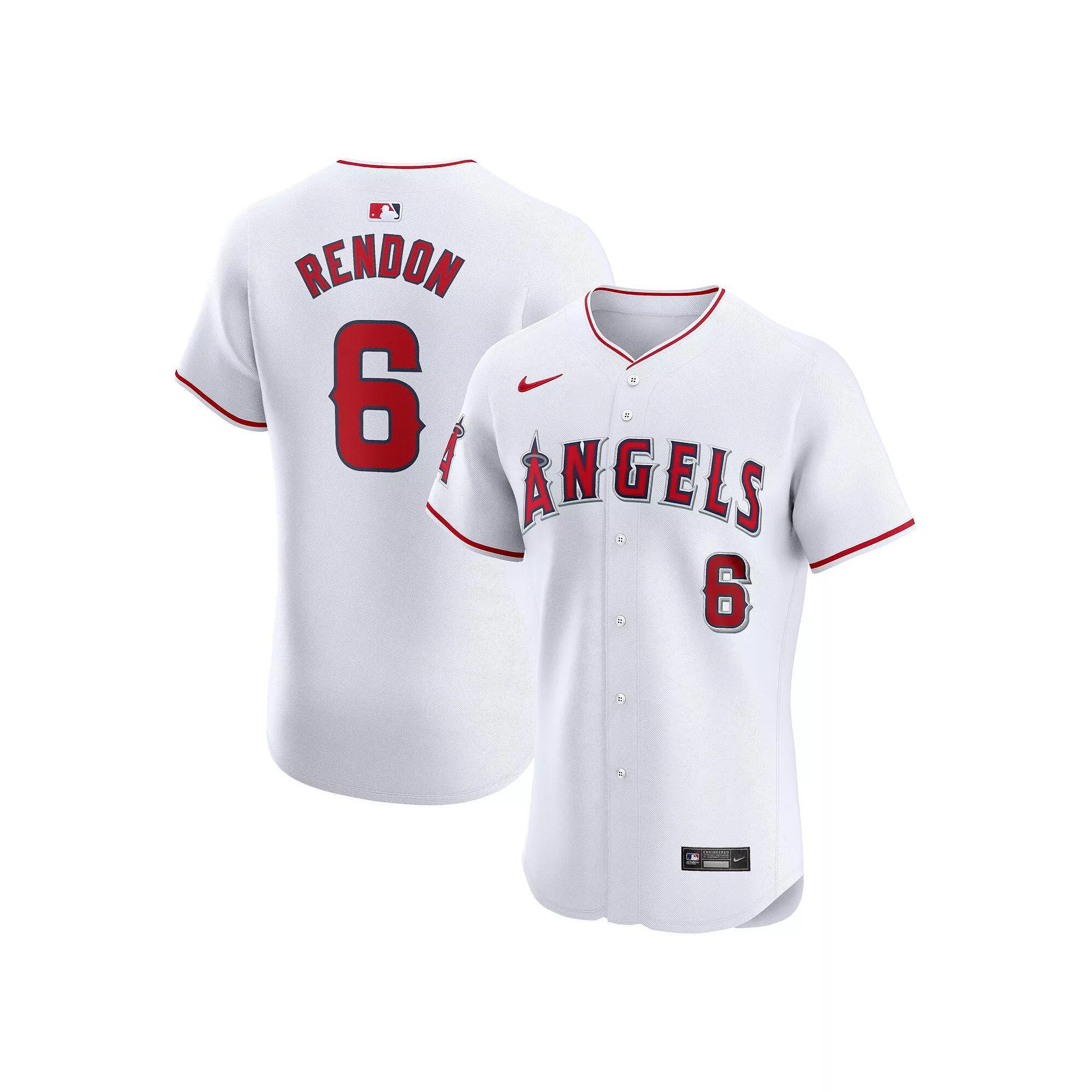 Men's Nike Anthony Rendon White Los Angeles Angels Home Elite Player Jersey,  Product Image
