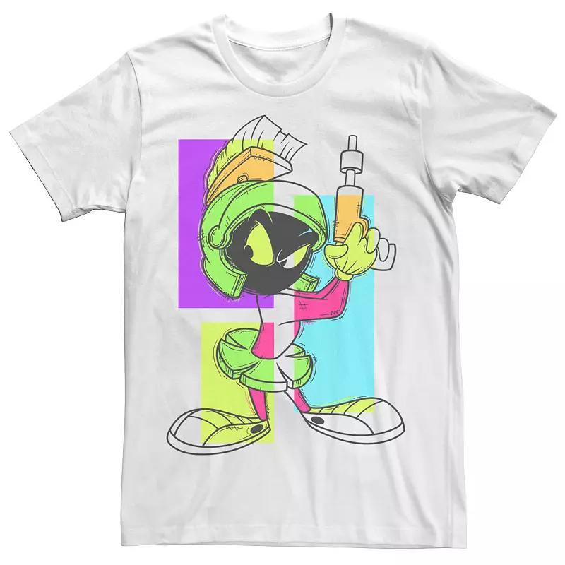 Men's Looney Tunes Marvin The Martian Pop Art Tee,  Product Image