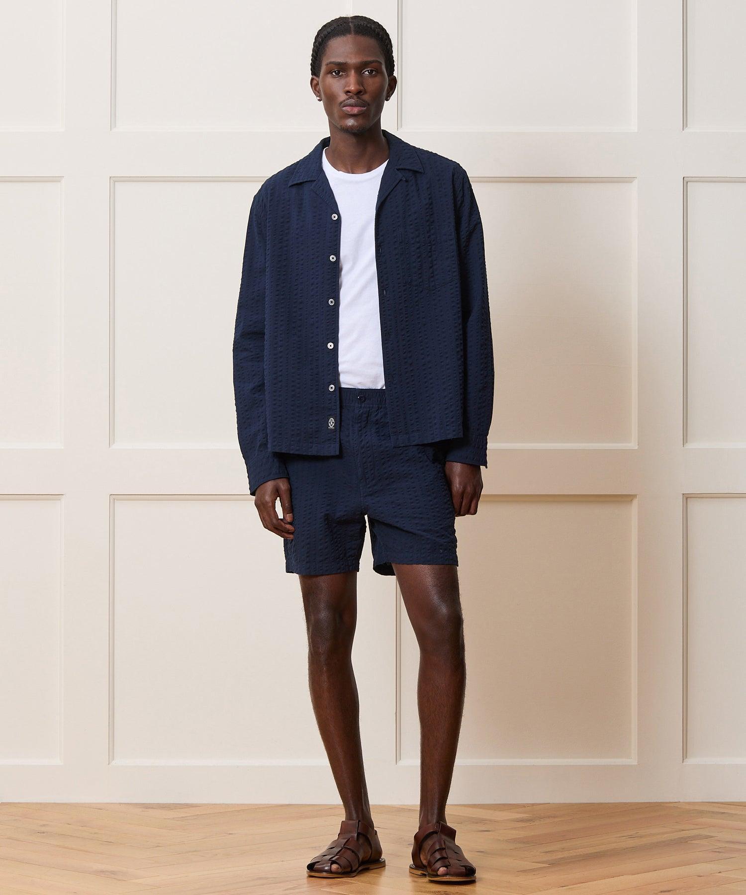 5" Seersucker Beachcomber Short Product Image