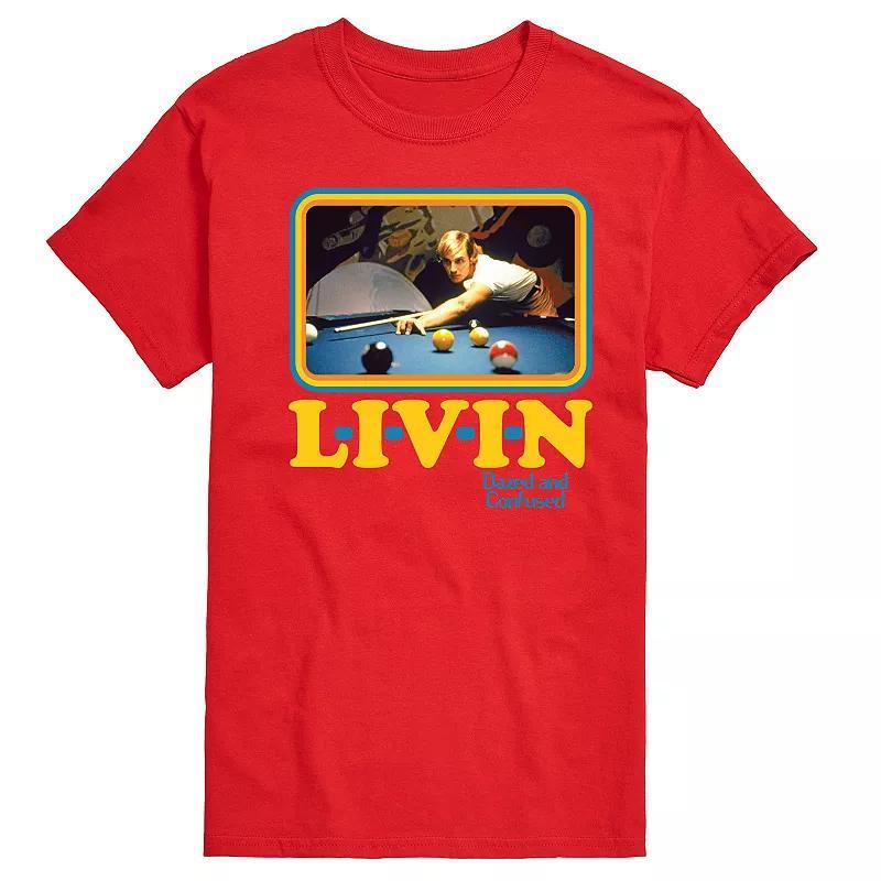 Men's Dazed and Confused L-I-V-E-N Graphic Tee, Size: XL, White Product Image