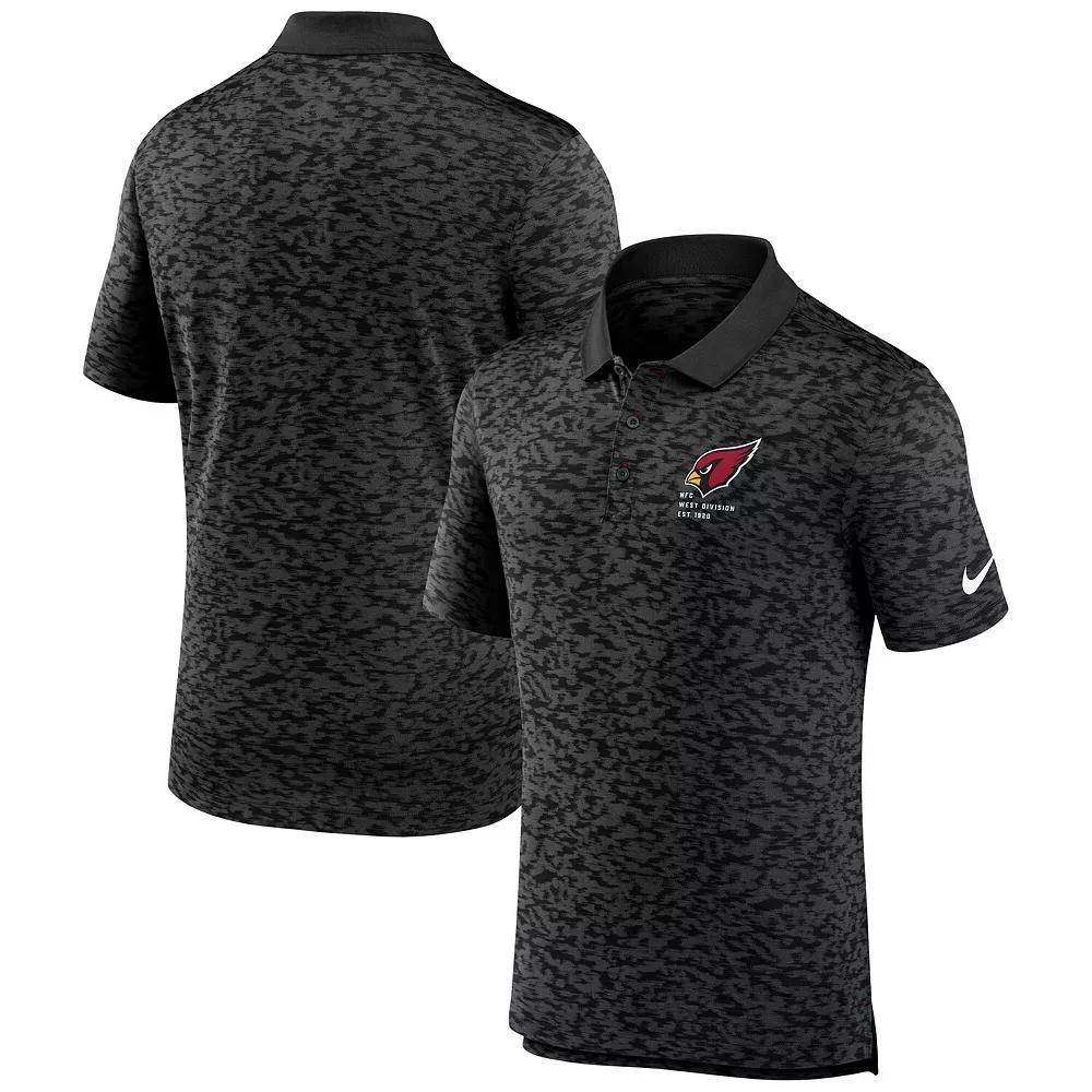 Men's Nike Black Arizona Cardinals Pique Fashion Performance Polo,  Product Image