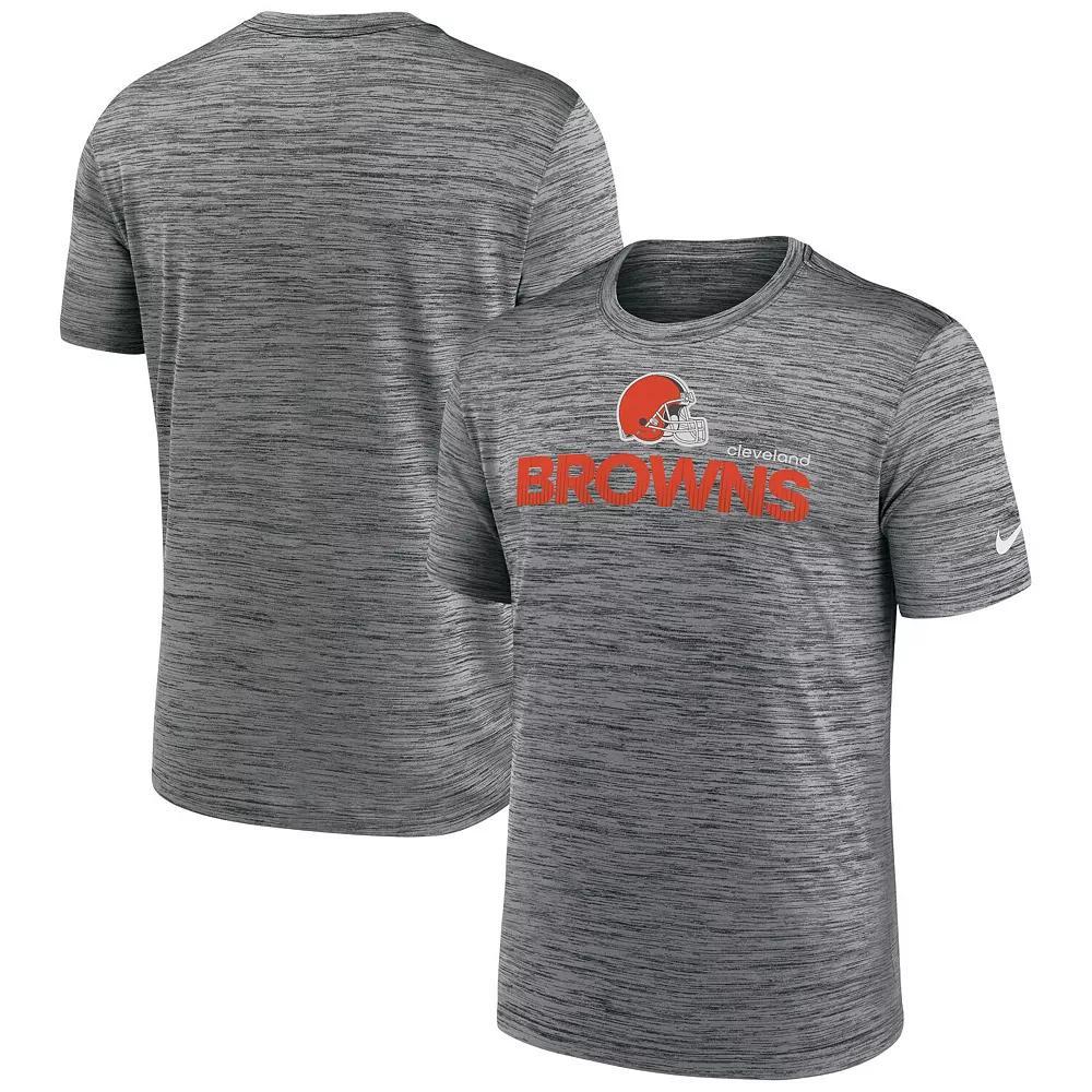 Men's Nike Anthracite Cleveland Browns Blitz Velocity Modern Performance T-Shirt,  Product Image