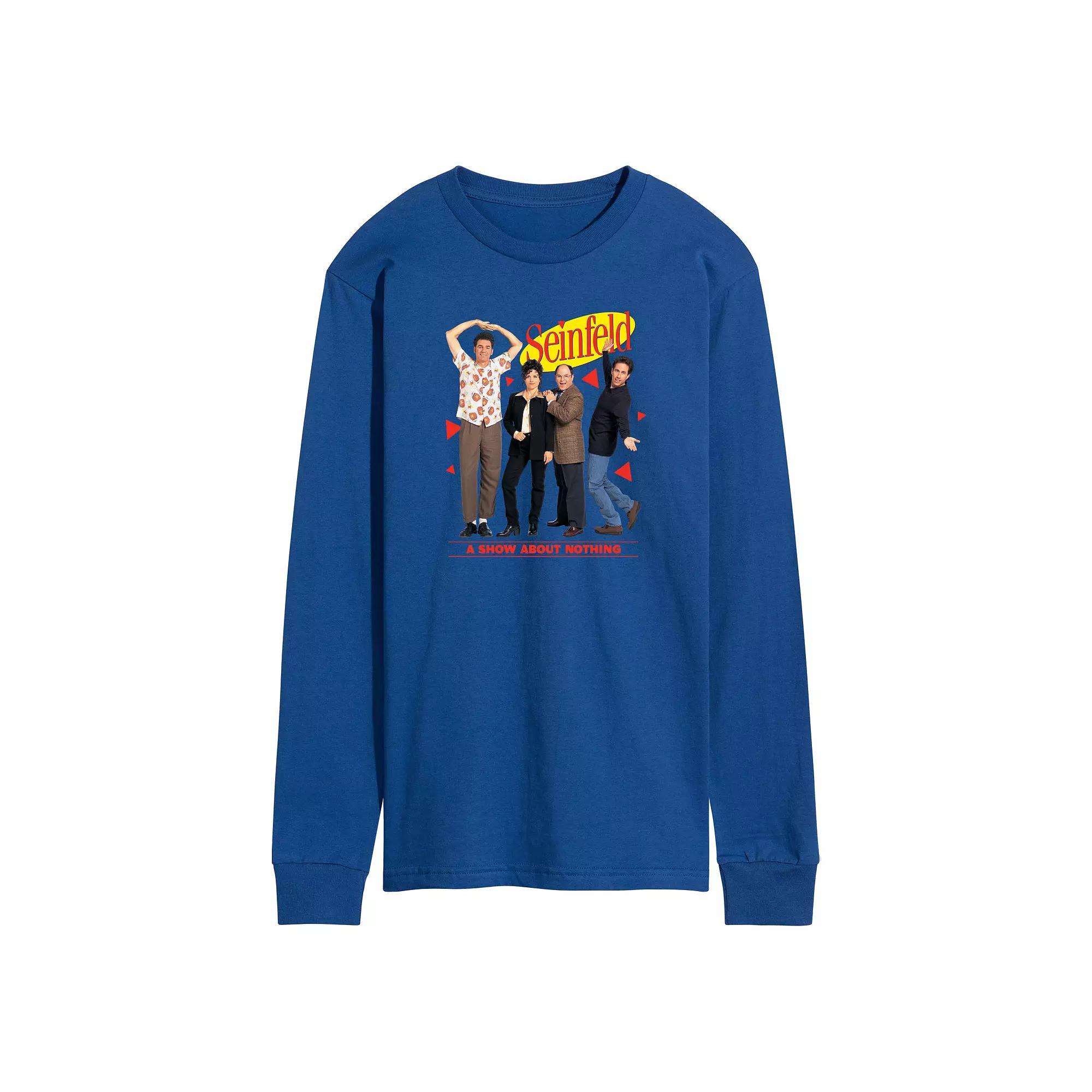 Men's Seinfeld A Show About Nothing Long Sleeve Graphic Tee,  Product Image