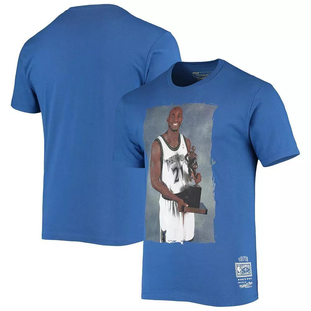 Mens Mitchell & Ness Kevin Garnett Minnesota Timberwolves Hardwood Classics Hall of Fame Class of 2020 T-Shirt Product Image