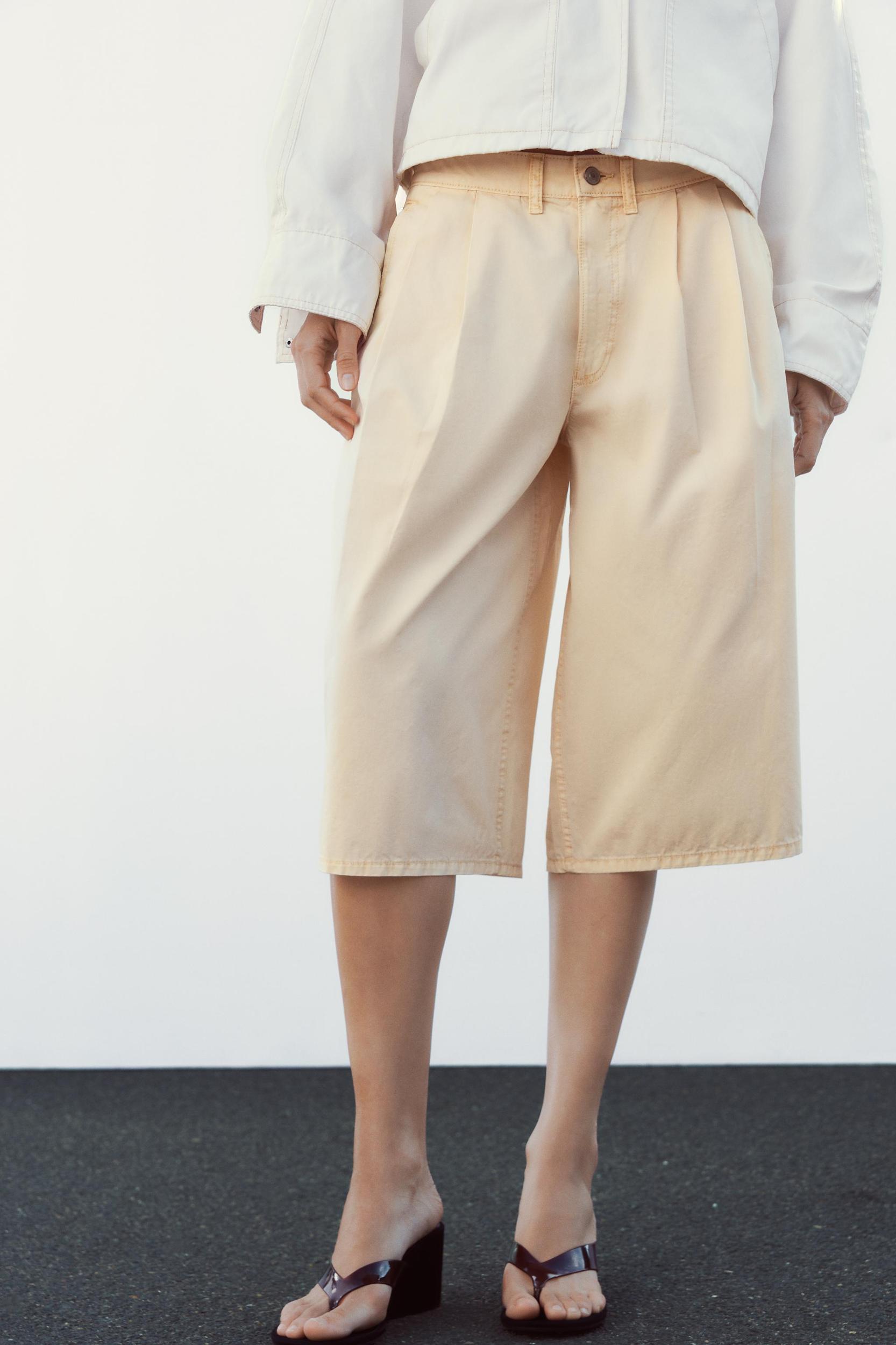 PLEATED JORTS Product Image