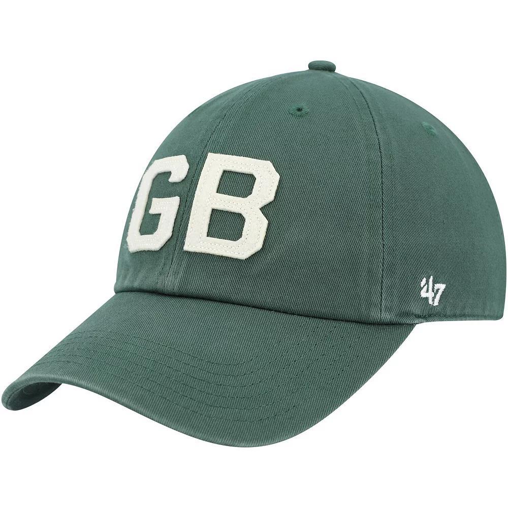 Women's '47 Green Green Bay Packers Finley Clean Up Adjustable Hat Product Image