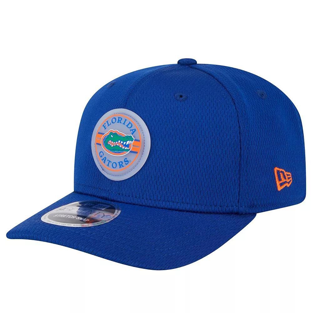 Men's New Era Royal Florida Gators Patched 9SEVENTY Stretch-Snap Adjustable Hat, Blue Product Image