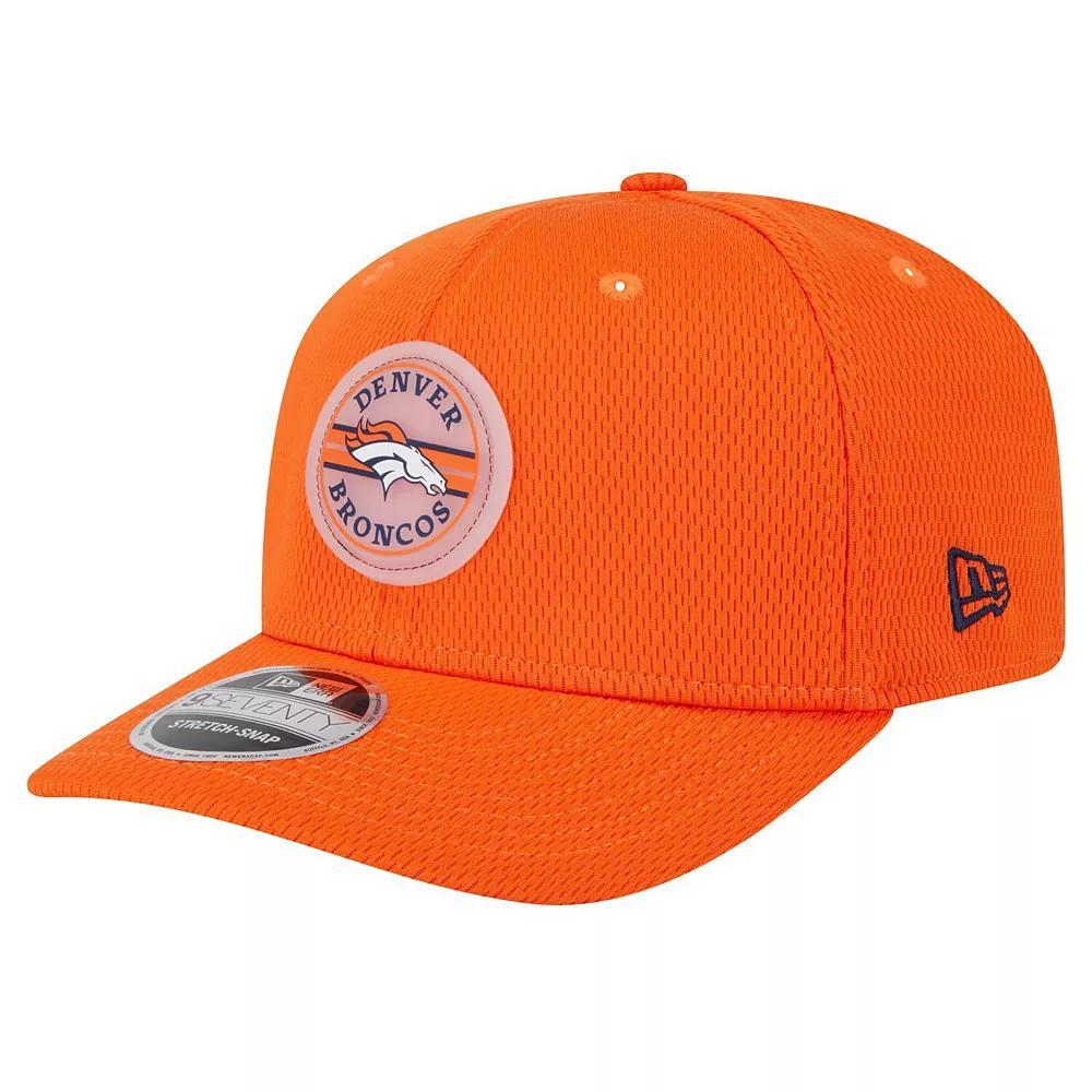 Men's New Era Orange Denver Broncos Adventure Patched 9SEVENTY Stretch-Snap Adjustable Hat Product Image