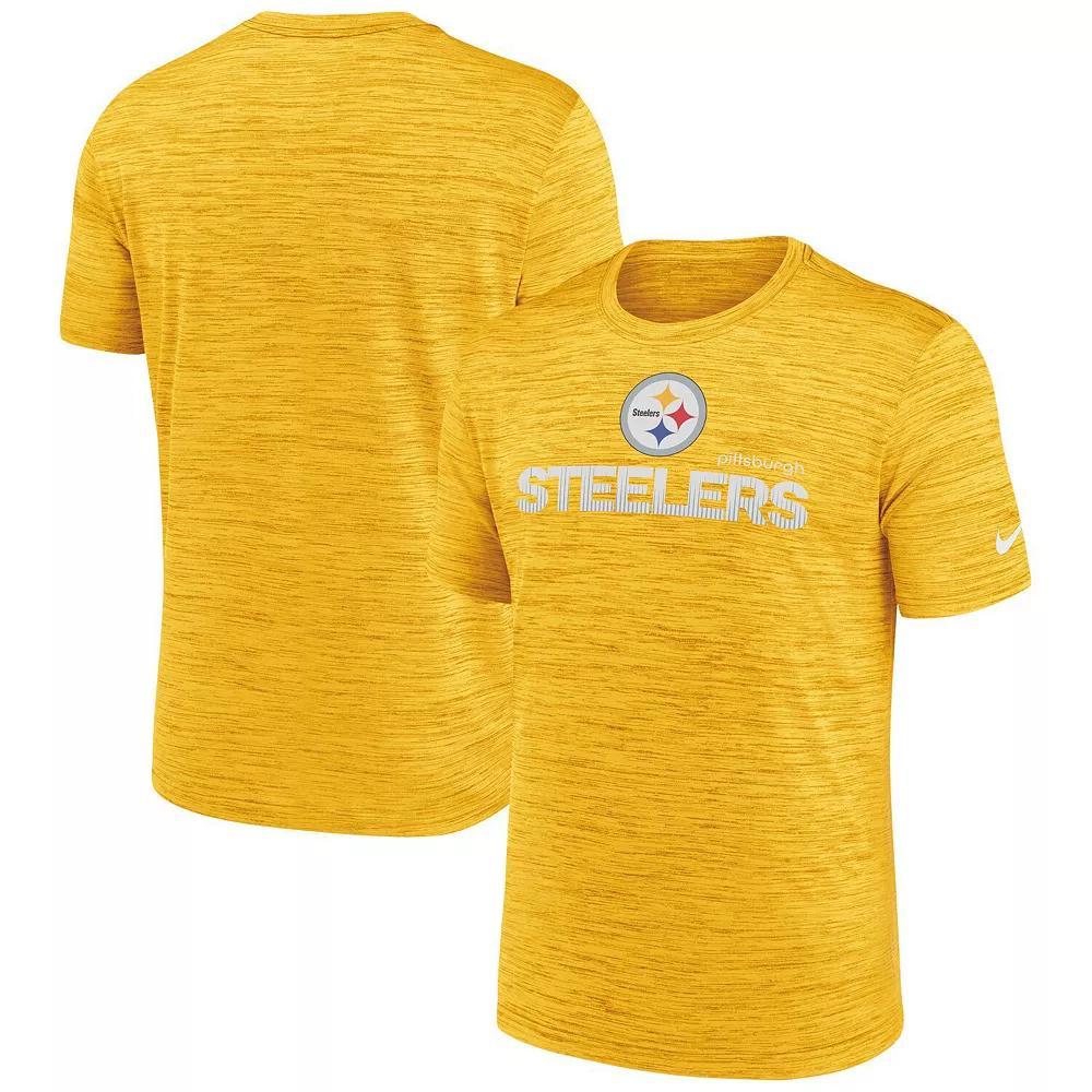 Men's Nike Gold Pittsburgh Steelers Blitz Velocity Modern Performance T-Shirt, Size: 3XL Product Image