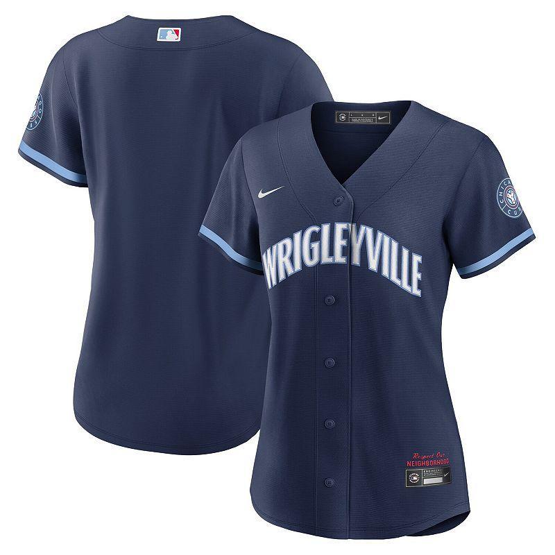 Womens Nike Houston Astros Alternate Replica Team Jersey Blue Product Image