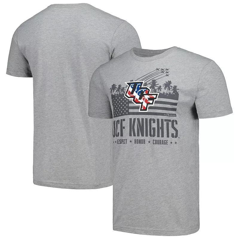 Mens Heather Gray UCF Knights Fly Over T-Shirt Product Image