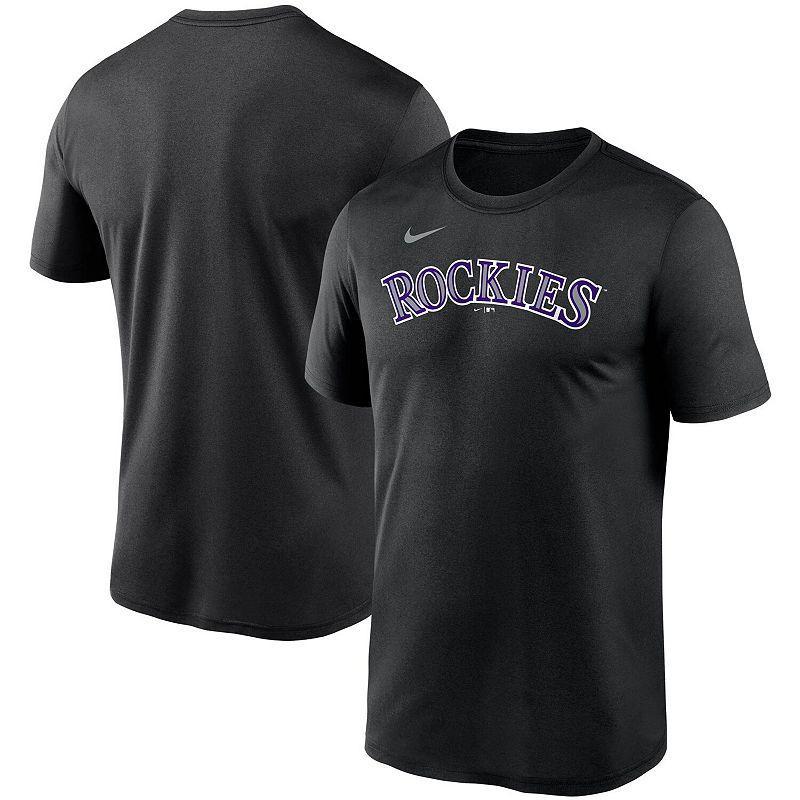 Men's Nike College Navy Seattle Seahawks Logo Essential Legend Performance T-Shirt,  Product Image