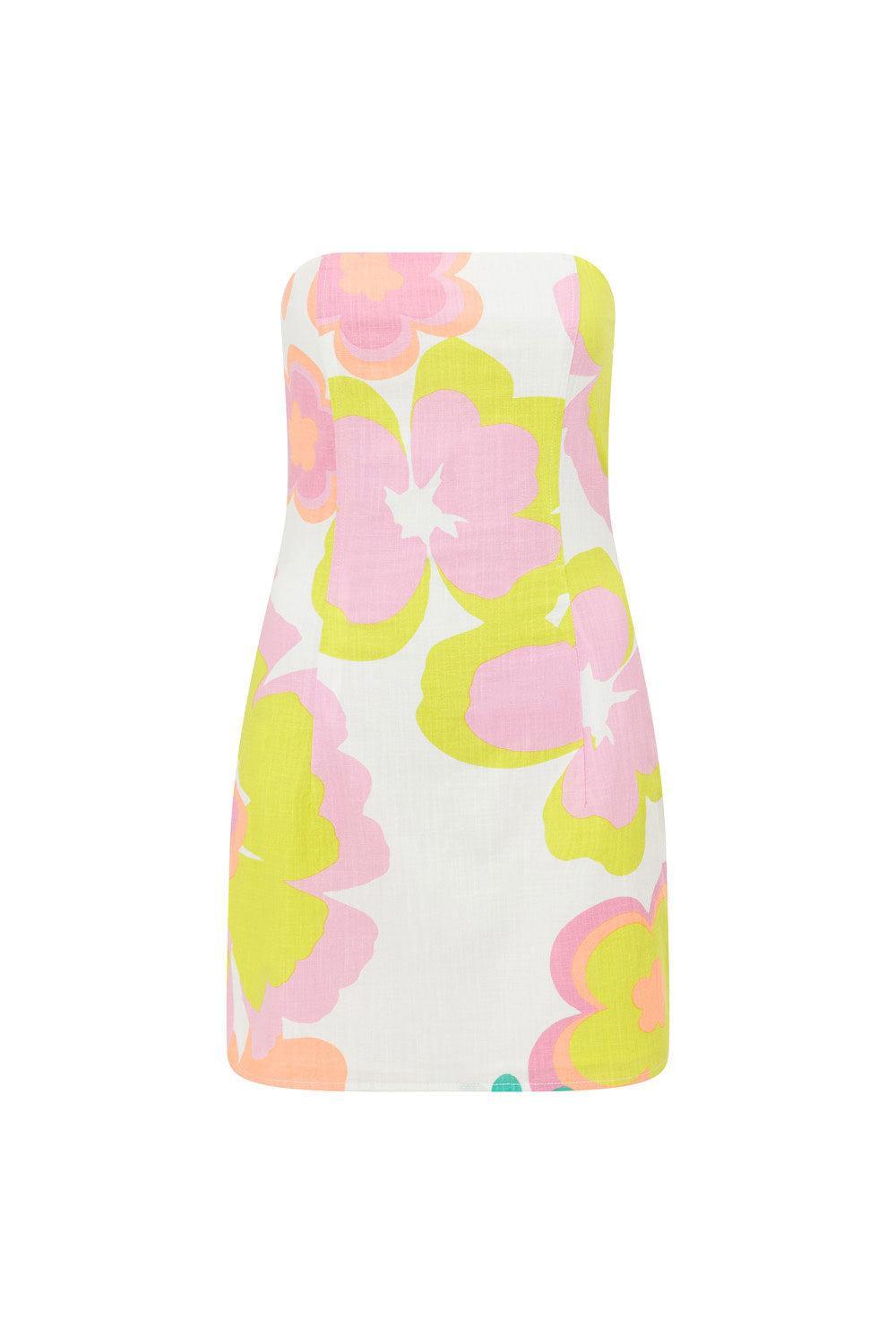 Daintree Dress - Bubblegum Floral Product Image