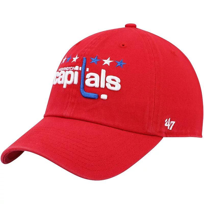 Mens 47 Washington Capitals Clean Up Adjustable Hat Product Image