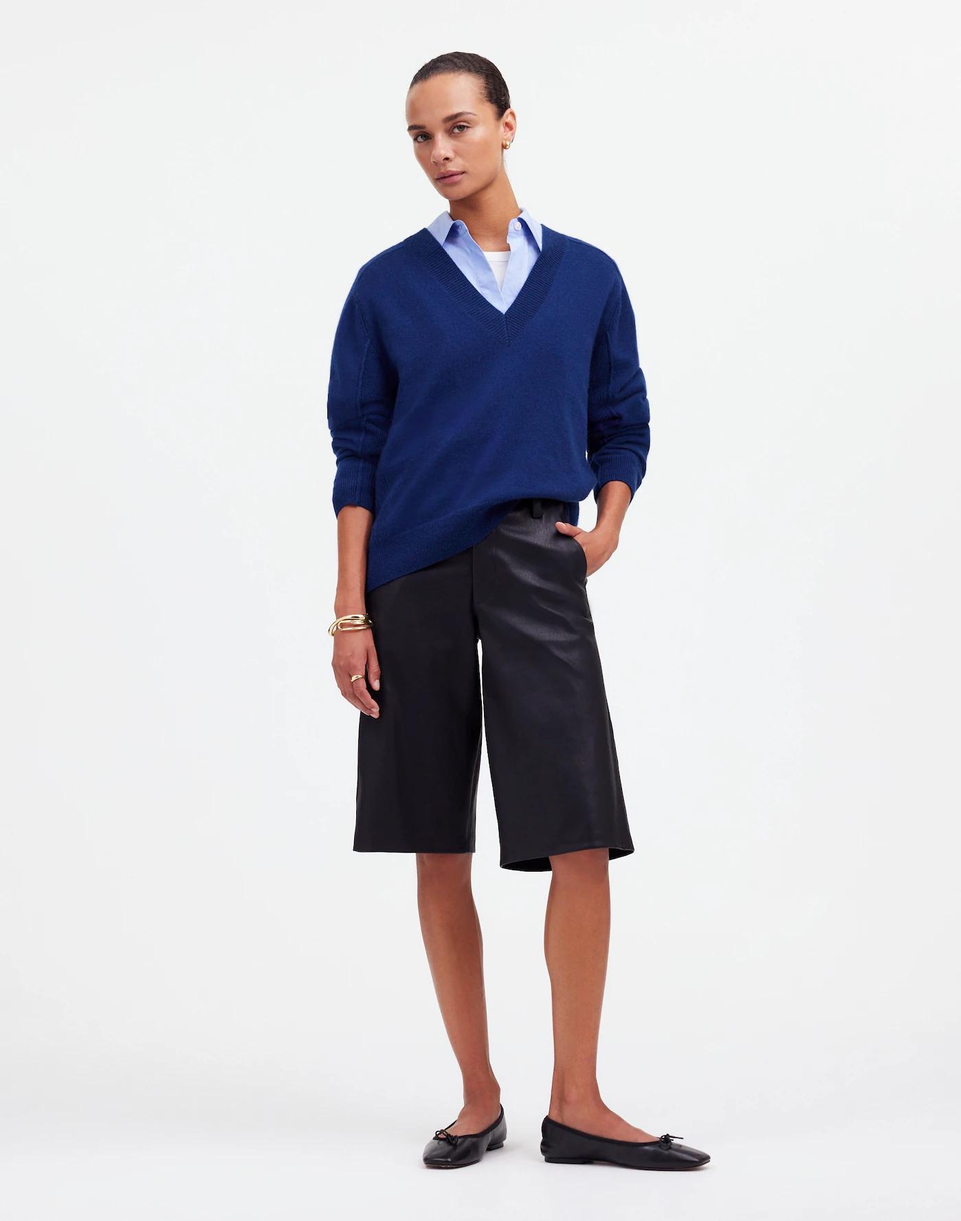 Cashmere V-Neck Sweater Product Image